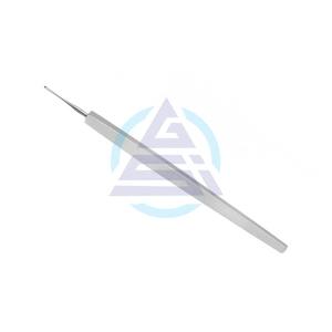 Instrumento de cirugía ocular de punta redonda y curvada ligera, instrumento oftalmológico - Product Image 1