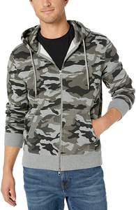 Sudadera con capucha deportiva de gran tamaño con impresión personalizada de fábrica para hombre, jersey de lana Unisex básico en blanco, sudaderas de calle - Product Image 2