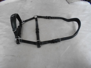 Bandeau de nez en cuir de style Western Kaptoom, bride en cuir de qualité supérieure, rênes et équestres - Product Image 3