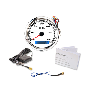 Jauge de vitesse GPS électrique, 0-Offre Spéciale 85mm, avec capteur GPS, jauge analogique, universel, 60mph - Product Image 5