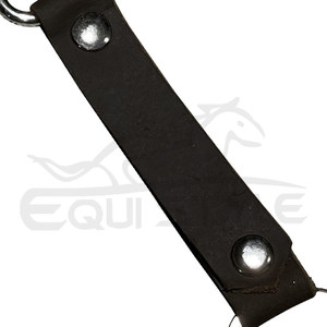 Elegante portachiavi in pelle personalizzata portachiavi in pelle di vacchetta anello con cinturino accessorio in metallo miglior regalo per portachiavi in pelle padre - Product Image 3