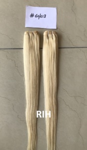 Extension de cheveux naturels brésilien remy, postiche à usage unique, lisses, cuticules non traités, numéro 60/613, vente en gros - Product Image 4