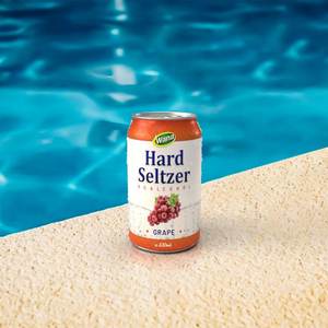 Jus carbonaté aromatisé à la fraise de Seltzer dur sans sucre naturel de l'usine de boissons de Wana OEM/ODM privé Vietnam - Product Image 3