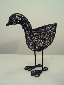 Escultura de jardín de cisne de aluminio fundido, estatua de estanque de Patio de césped al aire libre Vintage, adornos para decoración del hogar - Product Image 2