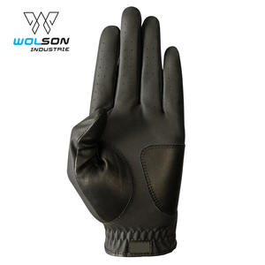 Gants de golf professionnels en cuir de mouton, vente en gros de gants de golf, logo personnalisé, vente chaude, gants de golf en cuir Cabretta pour la main gauche. - Product Image 3
