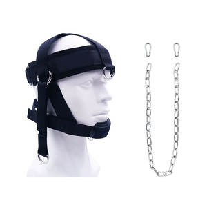 Harnais de tête réglable pour l'entraînement, soutien constructeur pour la force et la résistance, harnais de poids pour un cou solide - Product Image 1