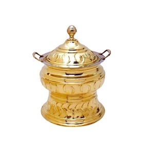 Bestest Quality Chafing Dish Handmade Brass Gold Polished <b>Food</b> <b>Warmer</b> Chafing Dish For Hotel Restaurant Use - Product Image 4