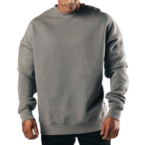 Sudadera con cuello redondo de algodón 100% para hombre, ropa para parte superior masculina, con logotipo personalizado - Product Image 6