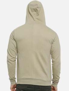 New Fashionable 100%cotton acid wash basics zipper <b>hoodies</b> for men Custom 3D puff printed logo winter casual wear man hoodie - Product Image 3