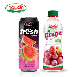 NAWON-bebida enlatada de jugo de guayaba, NFC, 500ml - Product Image 1