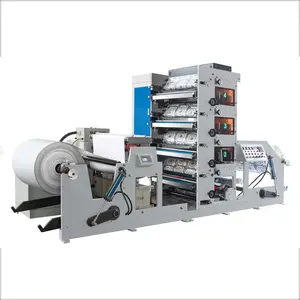 Automatic high speed kraft Paper press flexo printing press machine for paper cup