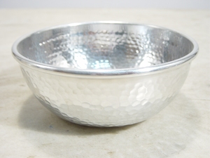ชามอะลูมิเนียมแบบตอกทุบ,ทำจากเงินสไตล์โบราณสำหรับวางโต๊ะ - Product Image 2