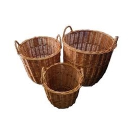 Fait main De Légumes En Bois Rotin Organisateur Stockage Panier À Pain - Product Image 4