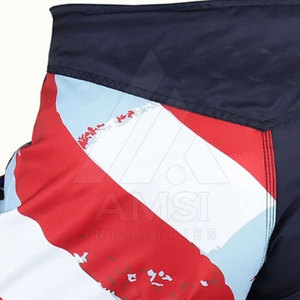 Pantalones Cortos de MMA Personalizados para Hombre, para Boxeo, Grappling, Jiu Jitsu, BJJ, Artes Marciales, de Spandex/Poliéster, Secado Rápido, Transpirables - Product Image 6