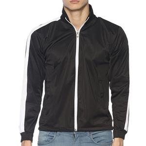 Logo personnalisé veste de sport de jogging décontractée à glissière complète automne et hiver vestes brodées régulières pour hommes - Product Image 4