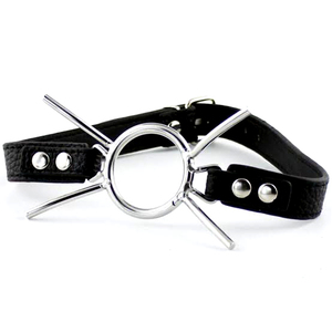 Vente en gros IRISCO, muselière en acier inoxydable, taille/couleur/design personnalisable, bouche ouverte amovible, jouet sexuel de bondage pour adultes - Product Image 6