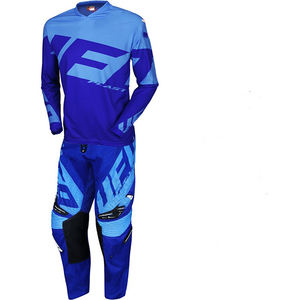 Nuevo uniforme de manga larga transpirable personalizado, traje de Motocross en blanco, venta al por mayor, Jersey y pantalón de moto a la venta - Product Image 1