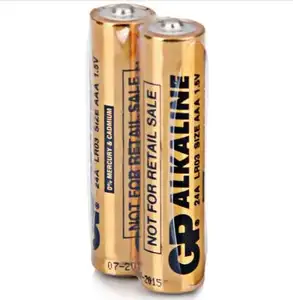 Mecury bateria alcalina no. 7, bateria alcalina de 1.5v lr03 aaa gp de alta qualidade para controle remoto