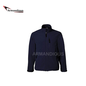 Custom Men's O-Neck Softshell Winter Jacket <b>Waterproof</b> Woolen Training Windbreaker Zipper Women's XL <b>Overall</b> OEM Service - Product Image 2