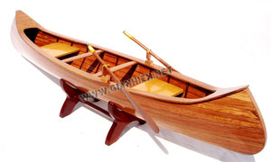 สาวอินเดียเรือแคนูไม้รุ่นเรือ-ไม้หัตถกรรมรุ่น - Product Image 5