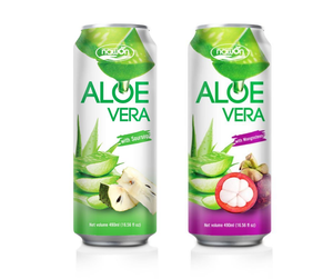 Aloe Vera Puro 500ml Vietnam NAWON Venta al por Mayor Sabor Piña Bebida Esterilizada Recién Exprimida Marca OEM Etiqueta Privada - Product Image 3