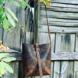 Limited Edition Leather Tote Bag | Leather Bag | Leather Purse Crossbody - Product Image 1