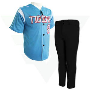 OEM factory price custom design baseball uniform - Product Image 4