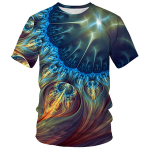 Camisetas de Algodón 100% para Hombre, Impresión por Sublimación, Calidad Premium, Transpirables, Ecológicas, Servicio Personalizado OEM/ODM, Venta al Por Mayor - Product Image 4