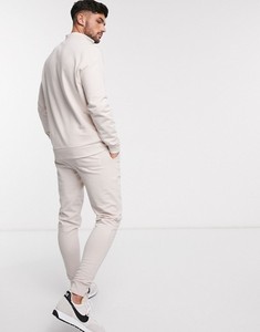 2021 Latest Design Men's Custom Zip Pullover Track Suit Men's Pullover Sweat Suit - Product Image 3