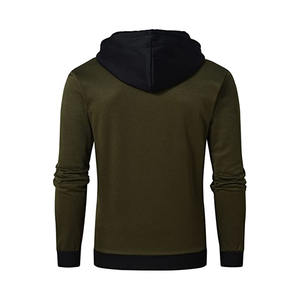 Sweat à capuche personnalisé en gros, surdimensionné, épais 50 GSM, pour homme, avec fermeture éclair intégrale, logo personnalisé, sweat à capuche vierge unisexe - Product Image 2