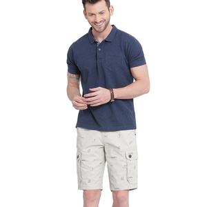 Shorts cargo décontractés de style gym pour hommes avec grandes poches à l'avant dernier modèle à la mode - Product Image 1