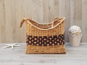 Cesta de almacenamiento de jacinto de agua ecológica con tapa multifuncional Colorido multifuncional Embalado en caja de cartón Precio barato - Product Image 5