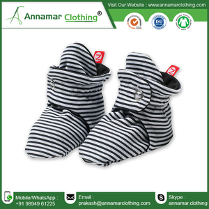 Bottes de bébé en coton imprimées et personnalisés, chaussons pour nouveau-né, fille, doux, en coton biologique, à la mode - Product Image 5