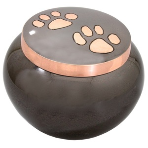 Heart <b>Keepsake</b> Eco-Friendly Durable American Style Customizable Design Pet Cremation Urn Gold Color Stand for <b>Dog</b> Cat <b>Ashes</b> - Product Image 3