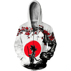 Primavera otoño ropa deportiva Casual de sudaderas con capucha 2020 sublimación de alta calidad impreso sudadera con cremallera sudaderas con capucha - Product Image 3