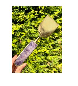 ขายร้อนคุณภาพสูงมีดเรซิ่นเนยอุปกรณ์ครัวชีสขนมมีดครัวทองเหลืองเนยสําหรับขาย - Product Image 4