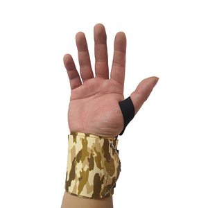 2pcs Sport Elastic Bandage <b>Brace</b> Breathable Easy Wear Wrist <b>Support</b> Weightlifting Customizable Logo Gym Wrist Wraps <b>Knee</b> Massage - Product Image 4