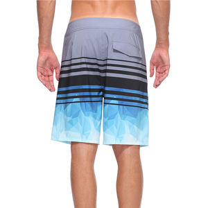 Shorts de bain OEM à séchage rapide, shorts de plage en spandex/polyester, vêtements de plage, shorts de bain de 7 pouces pour hommes - Product Image 2