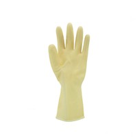 Guantes Domésticos Sin Forro Nastah, Fabricante Malasio de Látex, Antideslizantes, para Lavar Platos, Manipular Verduras, Carne y Cocinar