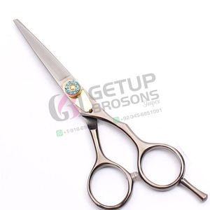 Tijeras de corte de pelo fino y de movimiento suave, duraderas, para barberos, el mejor precio - Product Image 4