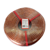 Offre Spéciale 2*1.2/1.5/2.5mm haut-parleur câble acoustique fil OFC cuivre sans oxygène 100 m câbles et fils électriques isolés en Silicone