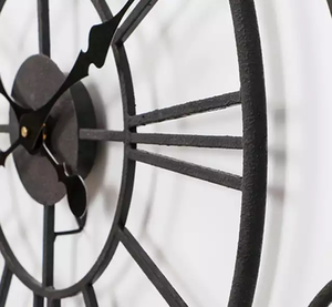 Décoration murale moderne européenne en métal de style Art déco Cercles de designer en fer d'origine Mamba en or noir de Chine Matériau de couleur d'emballage - Product Image 2