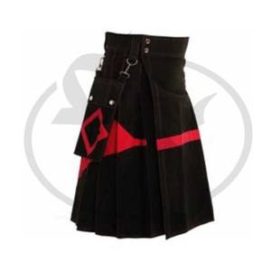 Kilt traditionnel Fortis Sports de qualité supérieure en coton lourd et laine acrylique confortable - Product Image 1