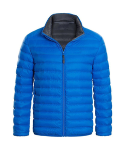 Men's Custom <b>Winter</b> Jacket Wholesale Clothing Thick <b>Waterproof</b> Polyester down Bubble <b>Coat</b> with Canvas Puffer Jacket - Product Image 1