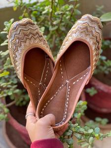 Jutti en cuir élégant pour femmes, nouvelle sacoche à la mode, avec pochette en broderie, sac à bandoulière Unique indien, - Product Image 2