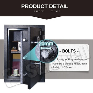 Bán buôn tùy chỉnh chống cháy bản lề an toàn lưu trữ văn phòng phòng ngủ caja de seguridad fuertes coffre Fort Home chống cháy an toàn - Product Image 5