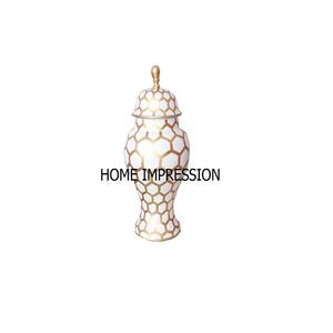 Tarro de jengibre multiusos Coral de Metal martillado, tarro de jengibre de Metal pulido con espejo hermoso de lujo fundido a mano para Decoración de cocina - Product Image 5