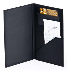 Protège-menu en cuir de style nouveau pour restaurant, fait main, imperméable - Product Image 1