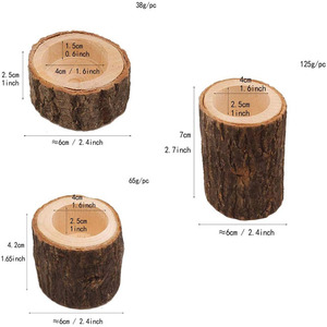 Bougeoir en bois le plus vendu bougeoir de mariage décoratif pour la maison pour Noël et d'autres occasions - Product Image 2