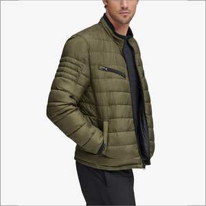 Vente en gros OEM Logo personnalisé bouffant imprimé bulle vierge veste hommes en duvet rembourré hiver doudoune nouvelle mode brillant manteau bouffant - Product Image 2
